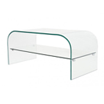 Petite Table Basse En Verre Design Lisa - Sodezign.com