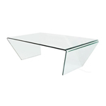 Petite Table Basse Design en Verre Stella - Sodezign.com