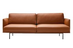 Canapé lounge avec accoudoirs NEW YORK - 210 cm - Design Quinti Lab