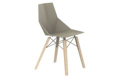 Chaise 4 pieds en bois FAZ - Lot de 4 - Design Ramon Esteve - Vondom