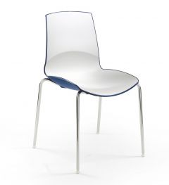 Chaise 4 Pieds en Polypropylène NOW - Design Stefano Sandrin - Infiniti