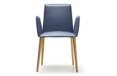 Chaise avec accoudoirs Minimax - Radice Orlandini Design - Quinti 