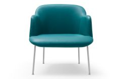 Chaise de bureau avec accoudoirs Deep Lounge - Archirivolto Design - Quinti 