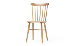 Chaise Ironica - 4 pieds en bois - Design Ton