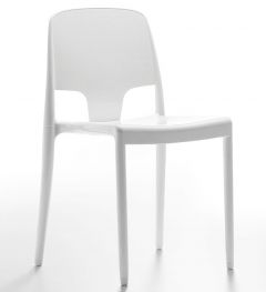 Chaise en Polycarbonate MARGOT - Design A. Crosera & R. Spadaccio - Infiniti