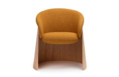 Fauteuil Lounge en bois Ginger - Design by SEBASTIAN HERKNER - Ondarreta