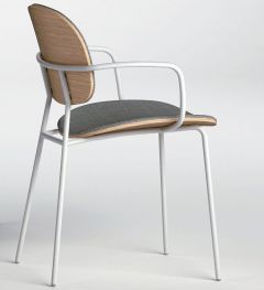 Chaise avec Accoudoirs TONDINA - Design Paolo Favaretto - Infiniti