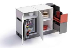 Module Domomag café, armoire et réfrigérateur - Design Bralco 