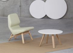 Table Basse Ronde OBLIQUE - Design Prostoria