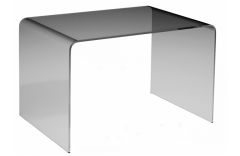 Table basse en verre Bridge rectangulaire - 72 à 150 cm - Design by Studio Sovet