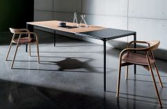 Table de repas extensible SLIM - 120 à 200 cm - Design Matthias Demacker - Sovet
