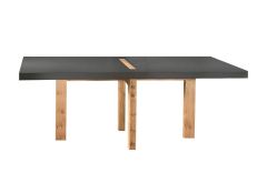Table de Repas Rectangulaire en Bois Romvo - 180 à 220 cm - Profilo Design - Tagged