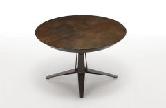 Table de repas Extensible ronde Link - 120 à 180 cm - Design Studio 28 - Midj