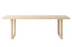 Table Denver en bois de chêne massif - 180 cm - Personnalisable - Devina Nais