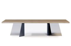 Table M3 en bois massif - 180 cm - Personnalisable - Devina Nais