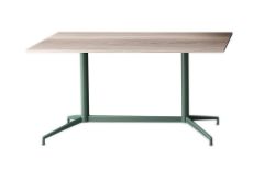 Table rectangulaire Carma - Longueur 200 à 280 cm - Design Jorge Pensi - Akaba