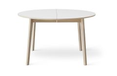 Table de repas rond extensible SINGLE - 130 cm - Design By HAMMEL