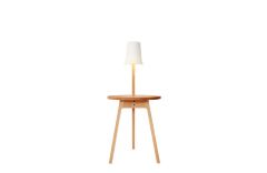 Table basse ronde avec lampe C2 - Design Herman Studio - Andersen