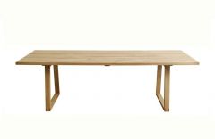Table de repas fixe T4 Design byKATO - Andersen - Chêne naturel