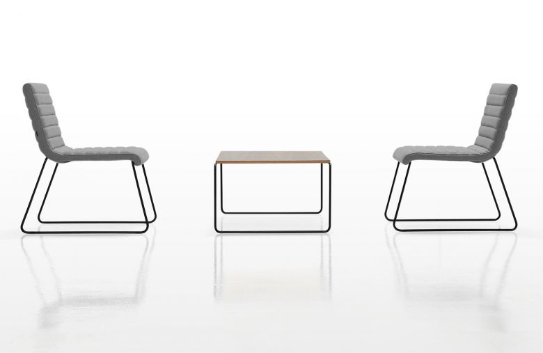 Chaise Lounge Pied Traîneau ETNIA - Design Inclass