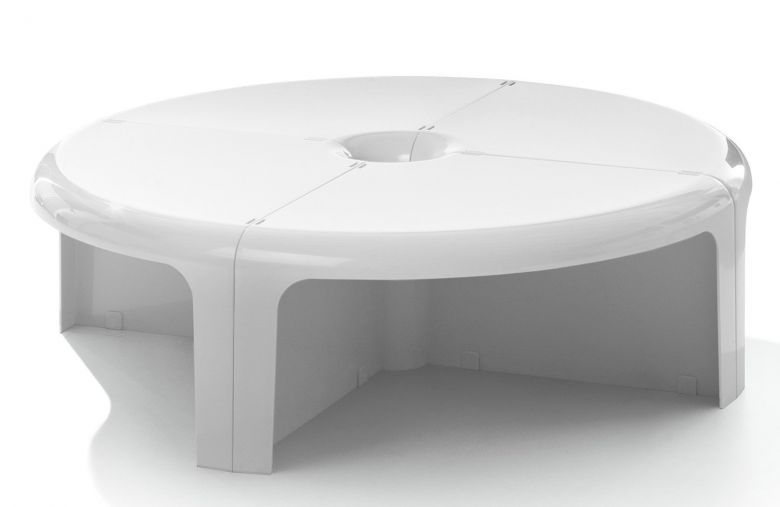 Table Basse / Bibliothèque Modulable 4X4 - Design Rodolfo Bonetto - B-Line