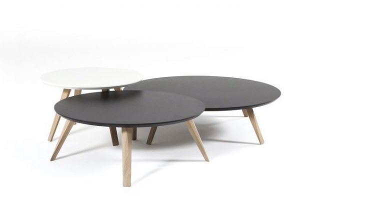 Table Basse Ronde OBLIQUE - Design Prostoria