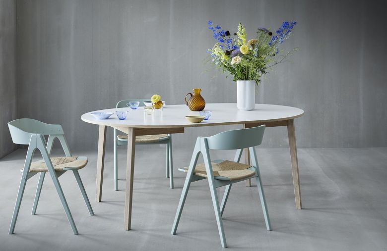 Table Ronde Céramique Extensible 130 Cm - Ficus - Dmyhome - Design My Home